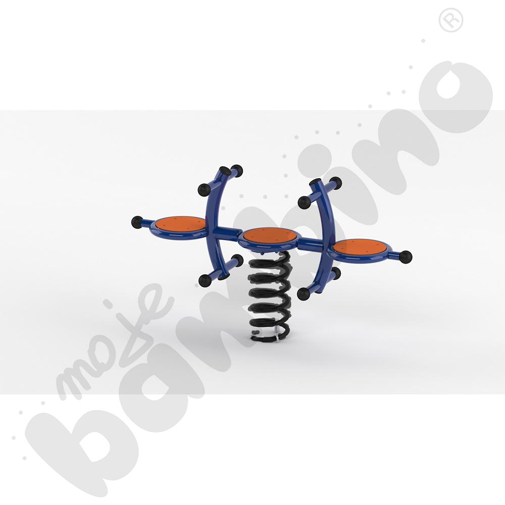 Bujak dwuosobowy na podstawie metalowej