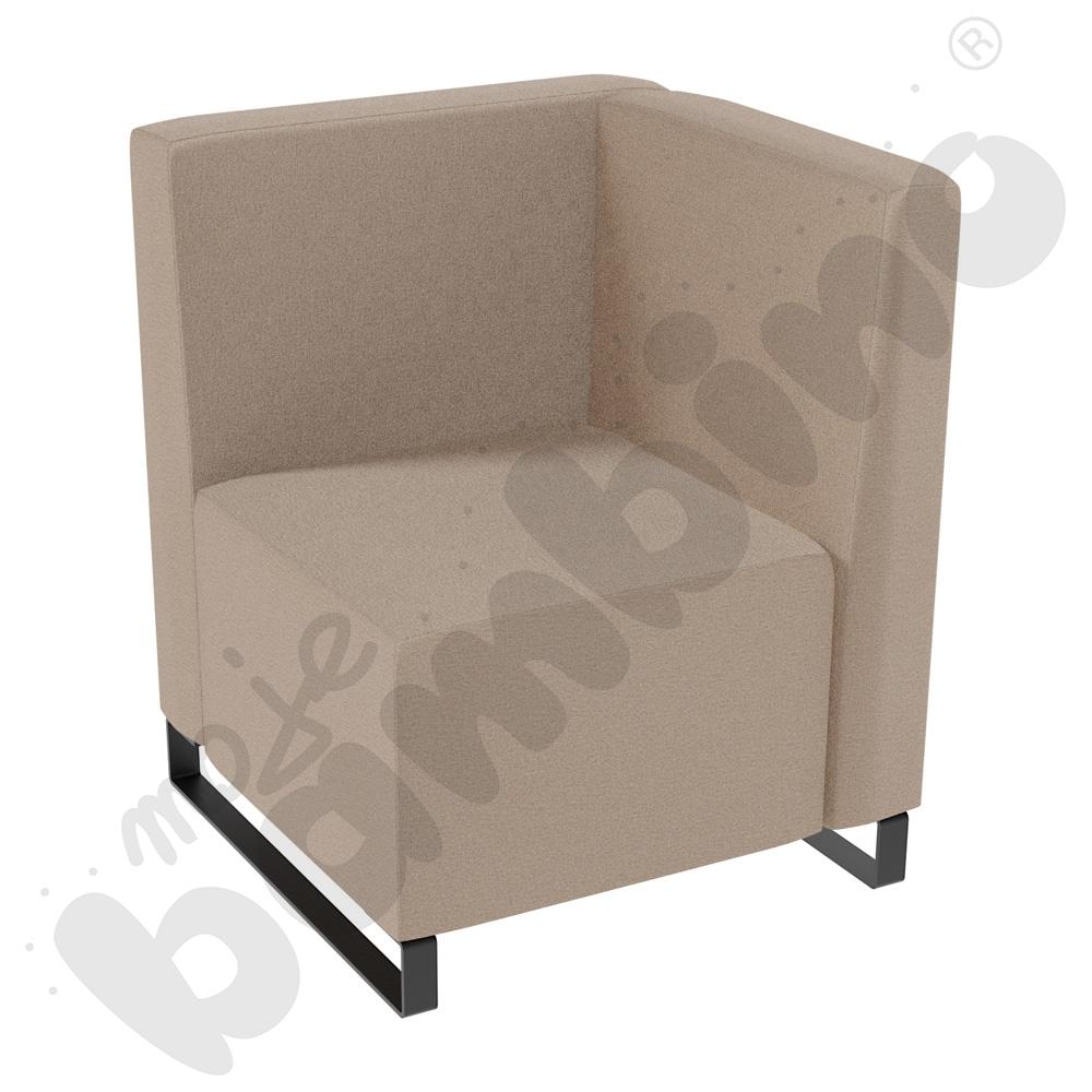 Fotel narożny Universum wys. 82 cm, tkanina KG34