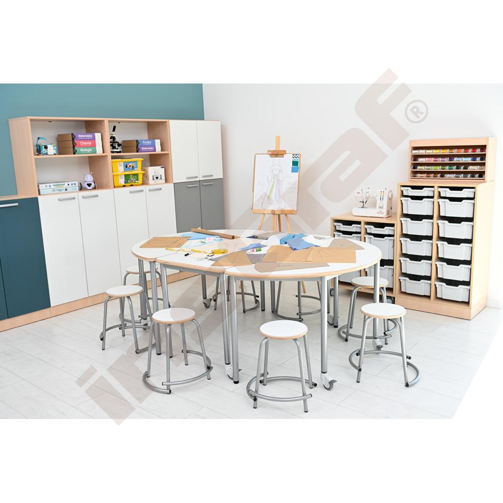 Taburet Flexi vel. 6, s podpěrkami pro nohy 3-5