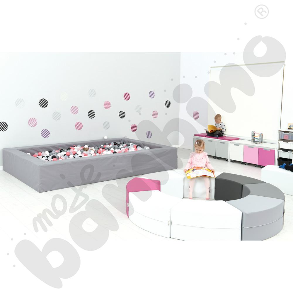 Basen 2 x 3 m, wys. 45 cm, pink