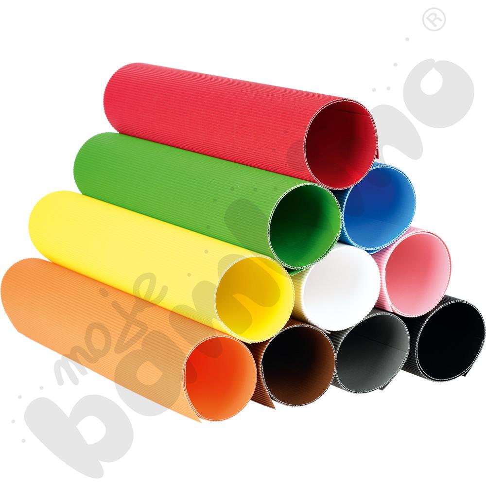 Tektura falista mix 10 kolorów 