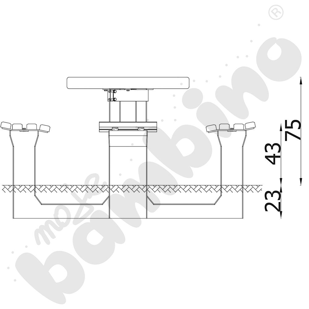 Stolik do gry w szachy