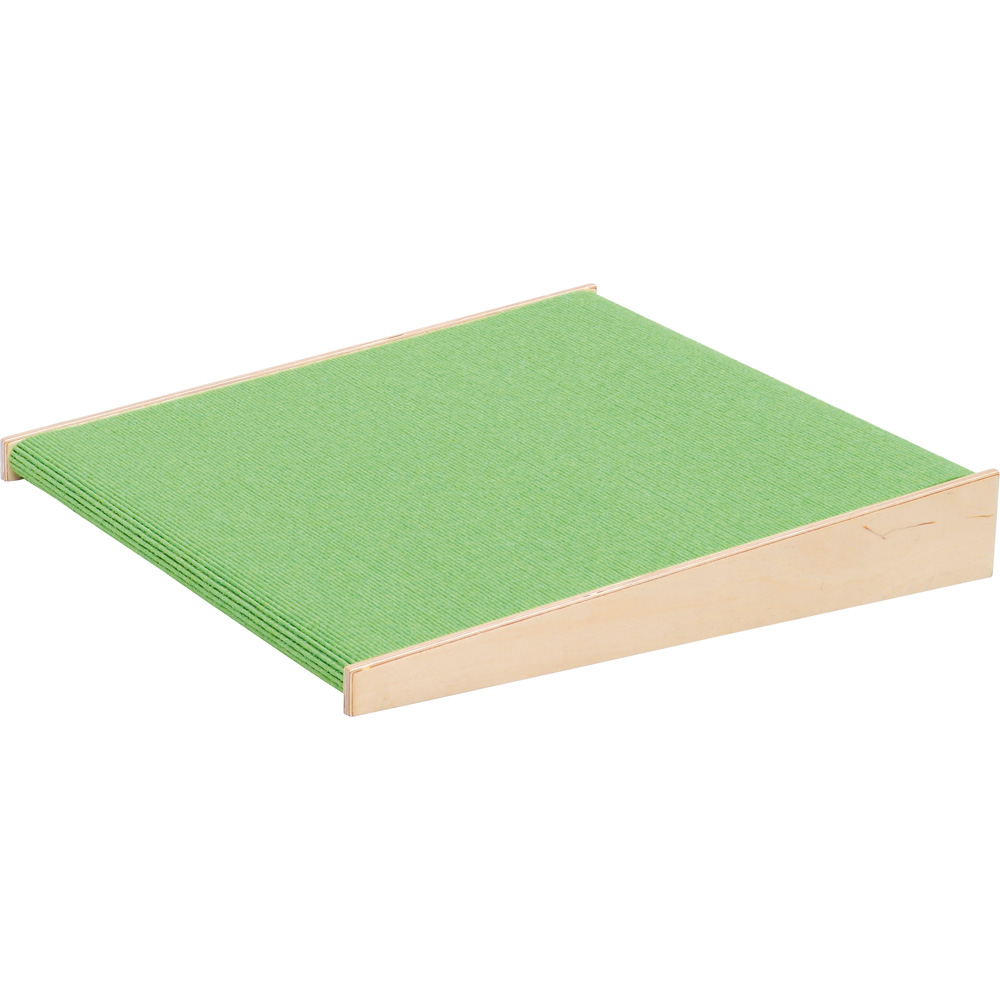 Šikmé pódium, výška 10 cm - bledozelené