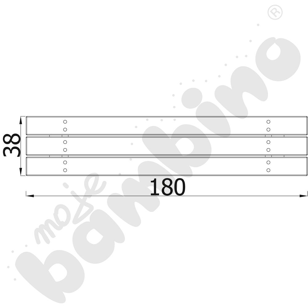 Ławka na podstawie betonowej