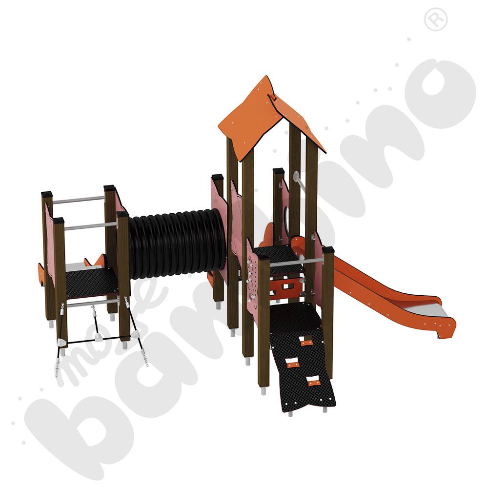 Zestaw Urbi 5, słupy drewniane A