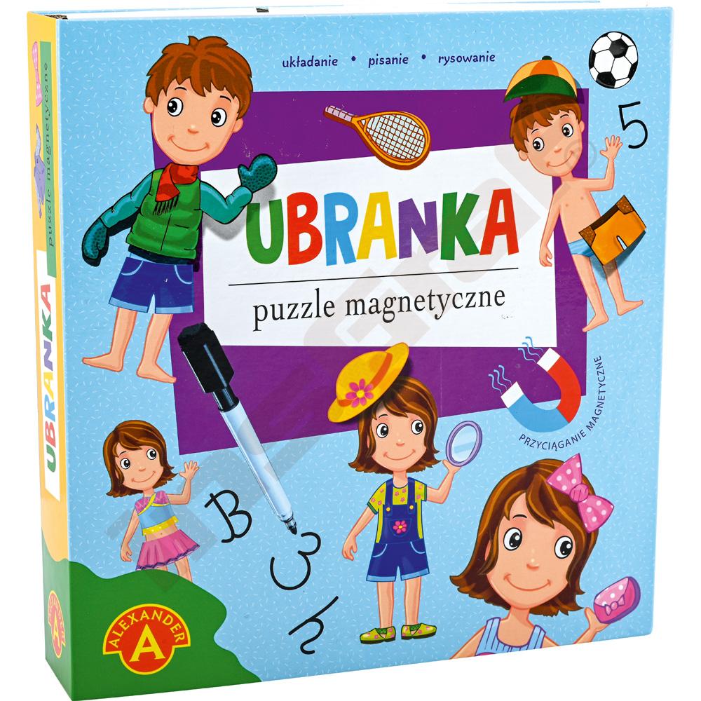 Magnetické puzzle - oblečenie