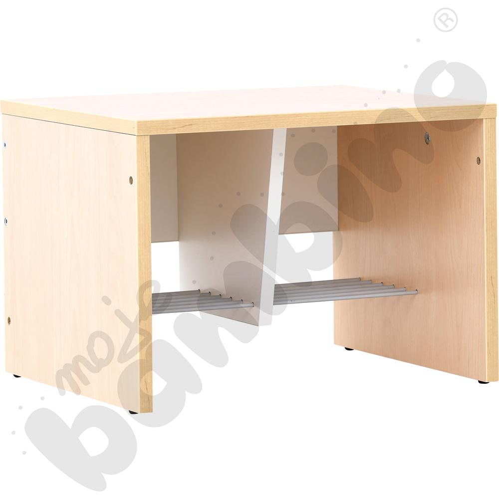 Ławeczka do szatni-domku 2 os., szer. 47,40 cm, klon 