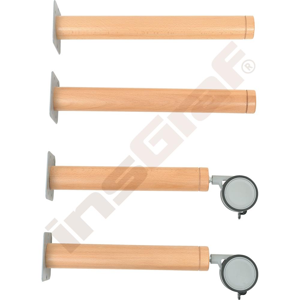 Nohy ke stolům Flexi mix - výška 46 cm, k židlím 26 cm 