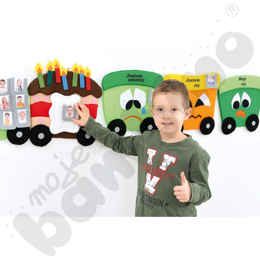 Makatka Lista obecności i humoru - pociąg