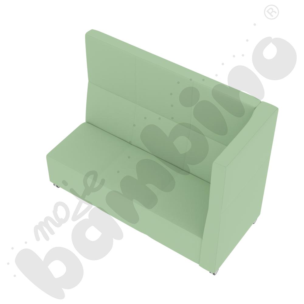 Sofa Universum 3-os. wys. 133 cm, bok średni prawy, na kółkach, tkanina MT15