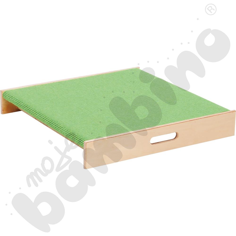 Podest kwadrat, wys. 10 cm - jasnozielony