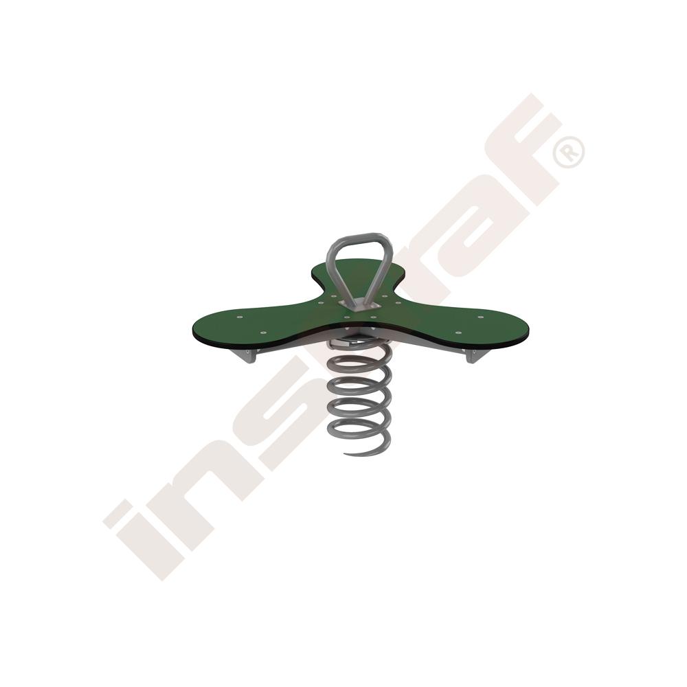 Federwippe 3er-Board Rc, Metall-Bodenanker