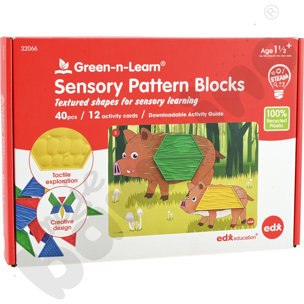 Układanka geometryczno-sensoryczna