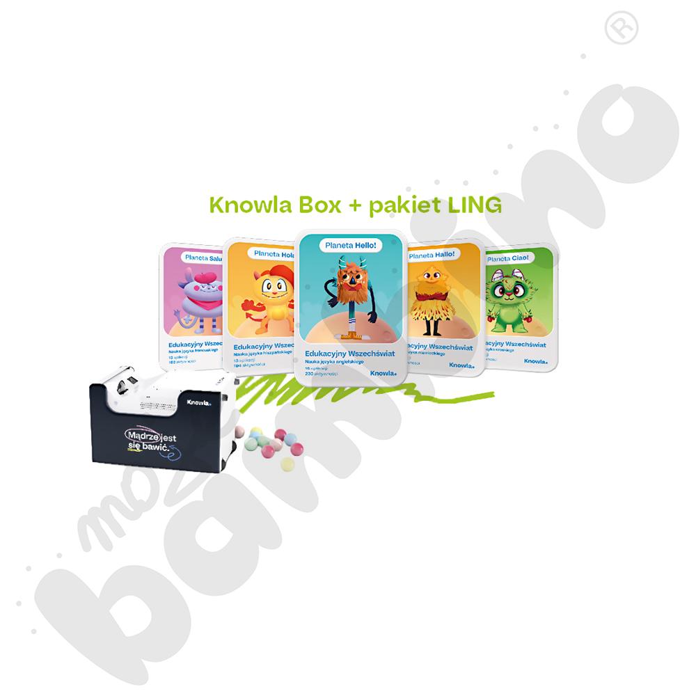 Knowla Box + planety językowe