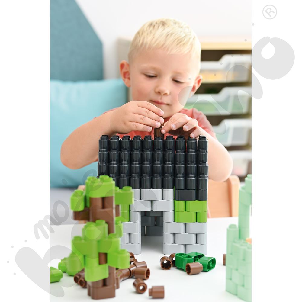 Szafka z klockami Botzees Wall - 2400 klocków