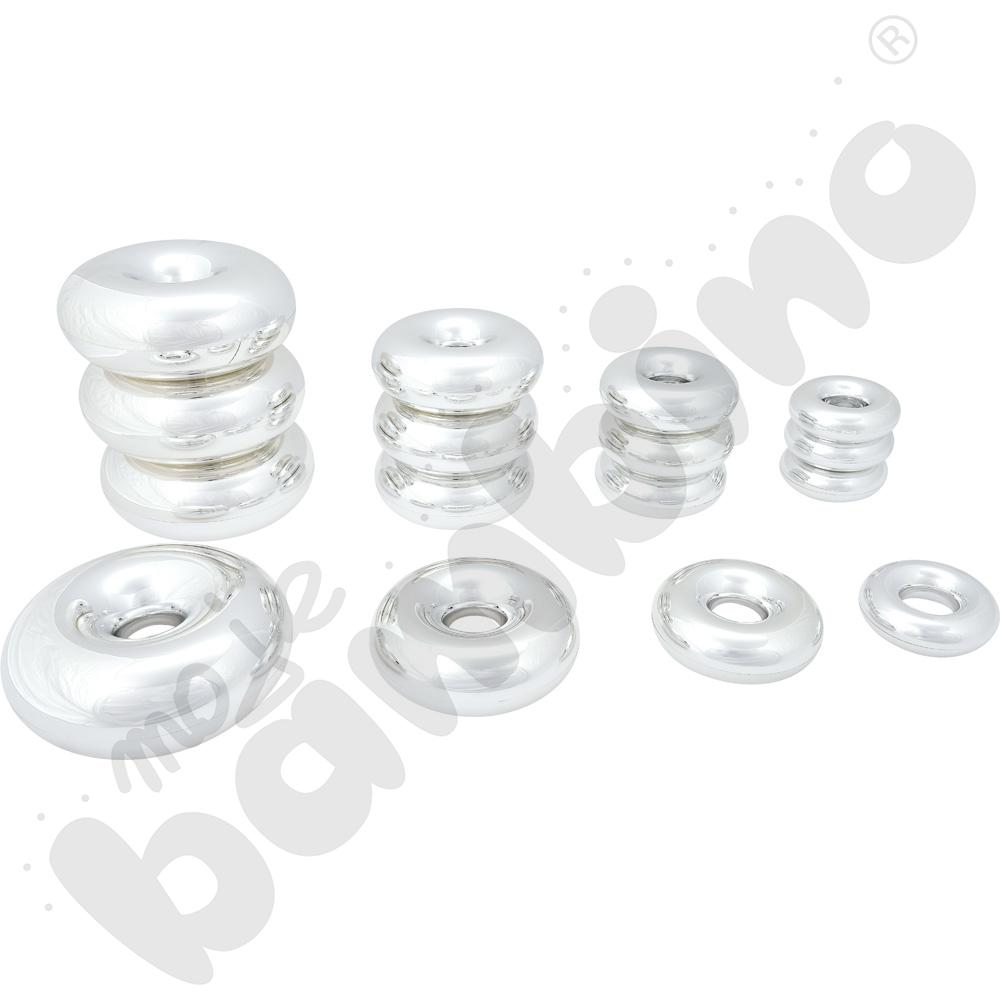 Donaty do ćw. manualnych - srebrne