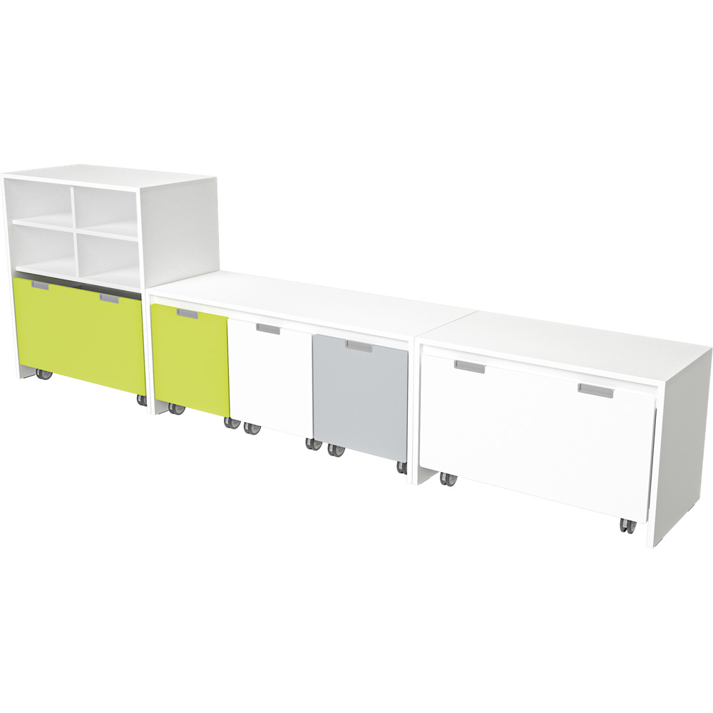 Quadro - zostava 149, biely korpus