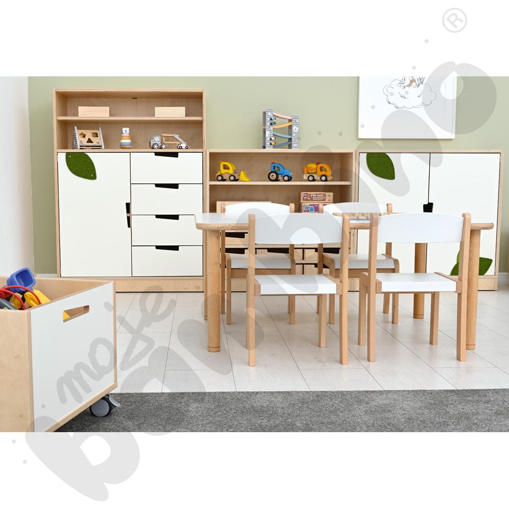 Blat Flexi prostokątny - biały