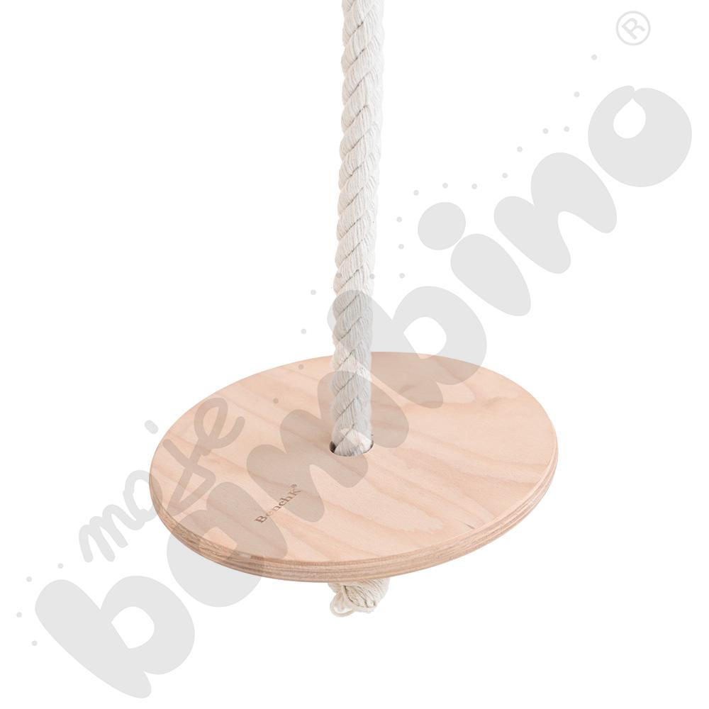 Drabinka ścienna z drewnianymi szczeblami, do 120 kg