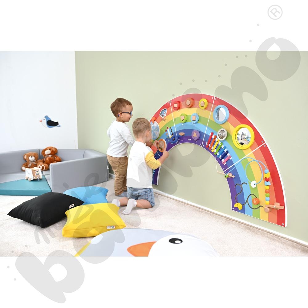 Tęczowy panel aktywności