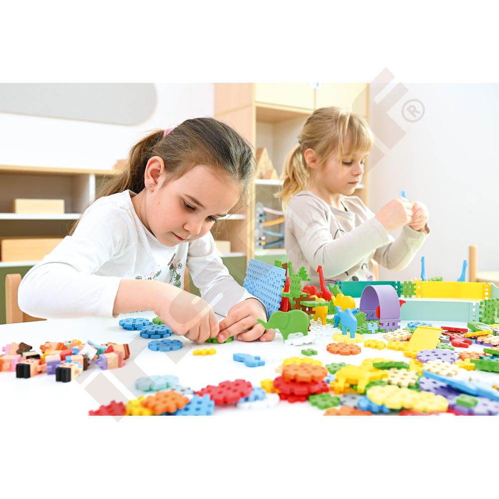 Kocky Oplátky Mini (Wafle) Big Mix Animals, 303 prvkov 