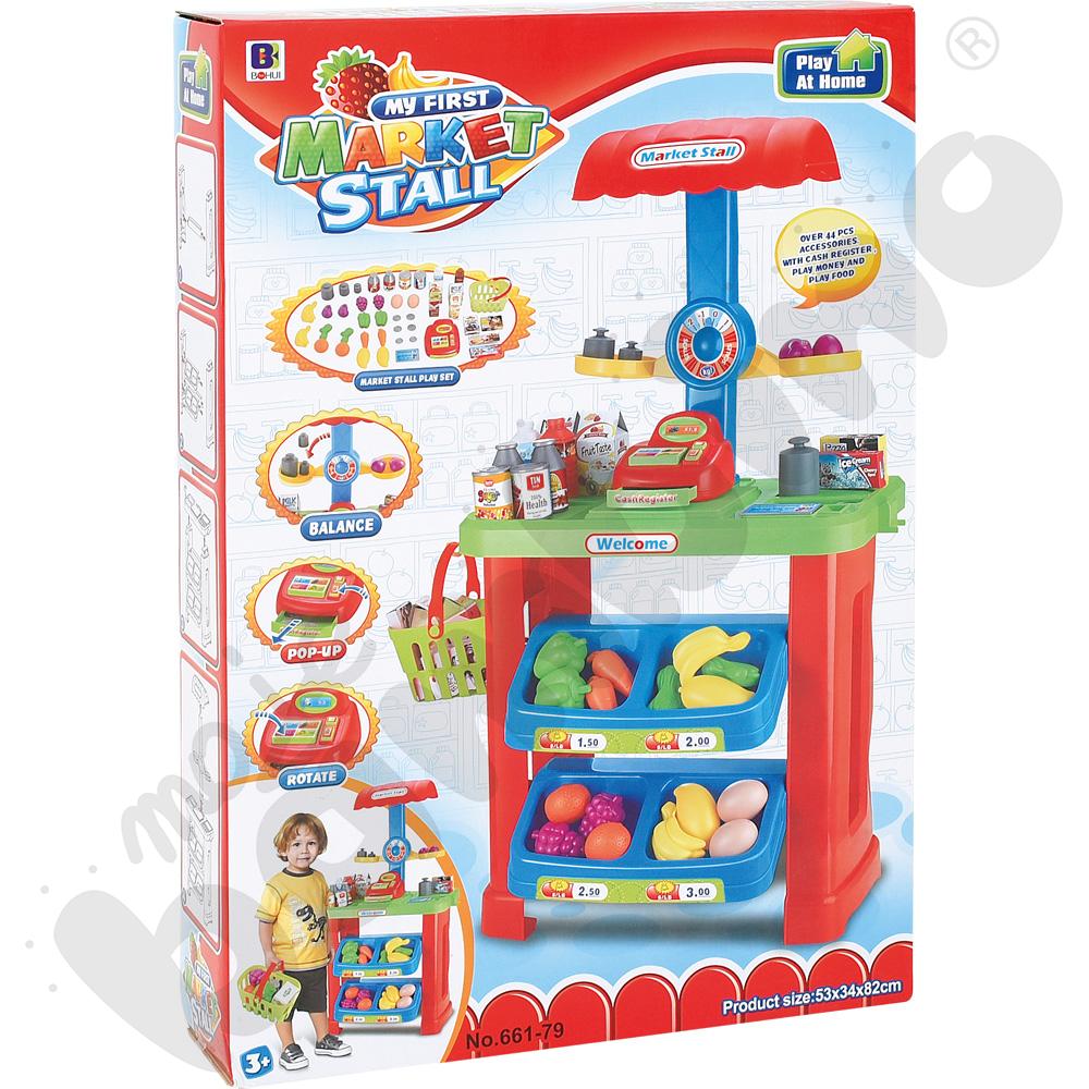 Supermarket z asortymentem