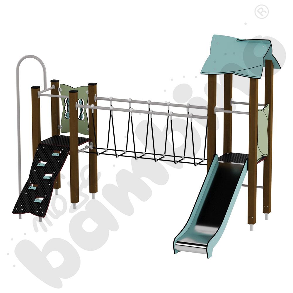 Zestaw Urbi 6, słupy drewniane C