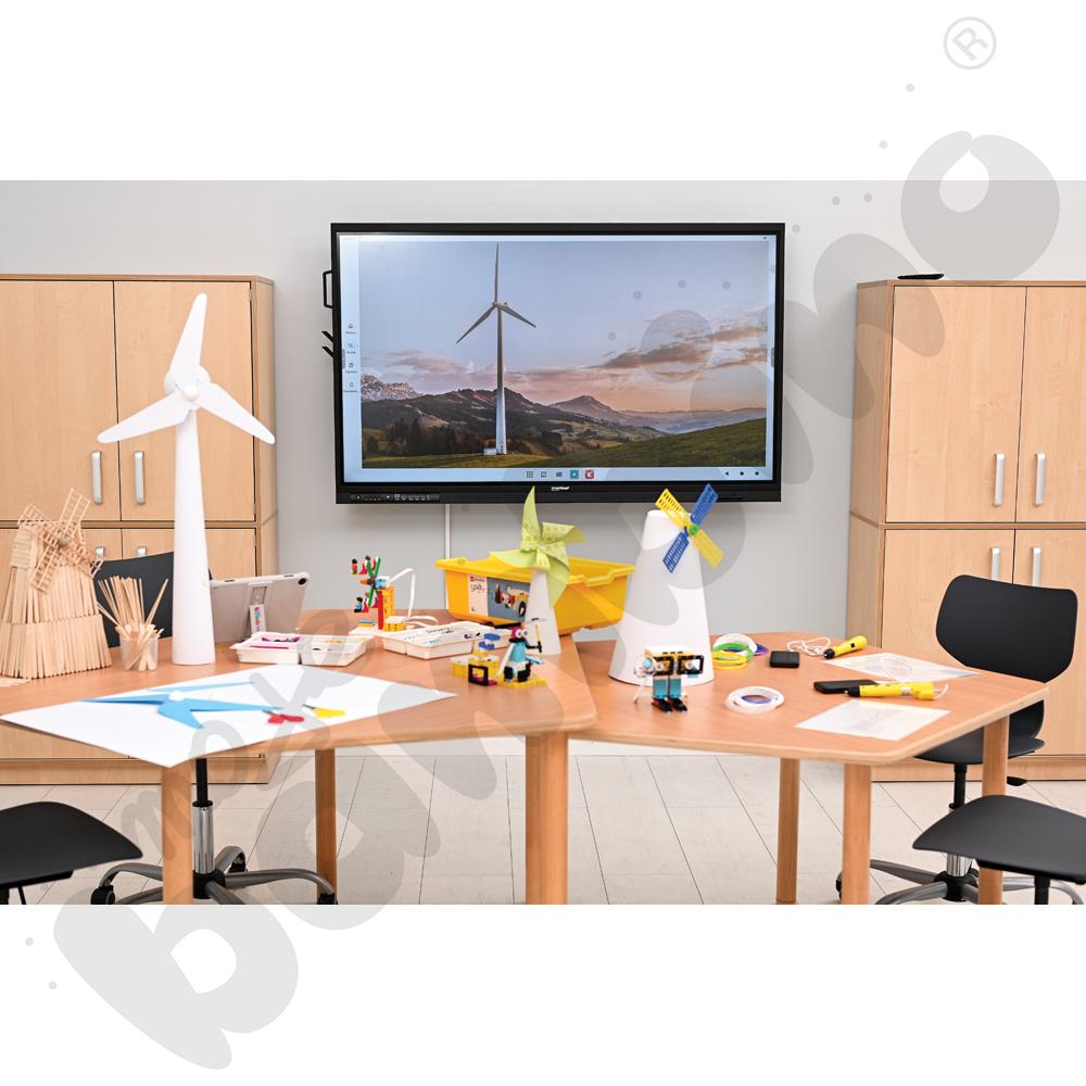 Blat Flexi pięciokątny mały - buk