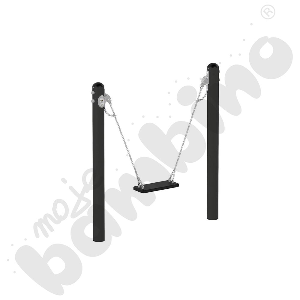 Huśtawka na słupach prosta/z zawiesiem