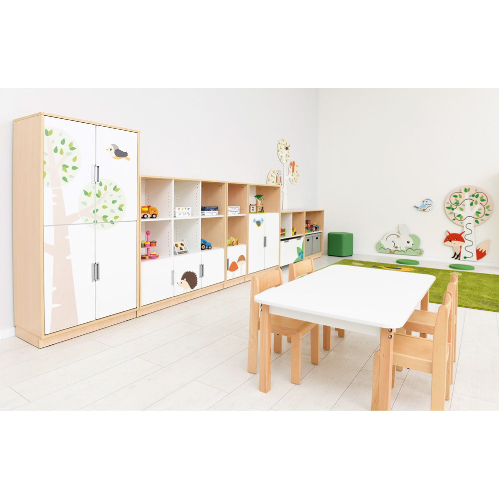 Quadro - zostava Les 90 st., tiché zatváranie, korpus javor