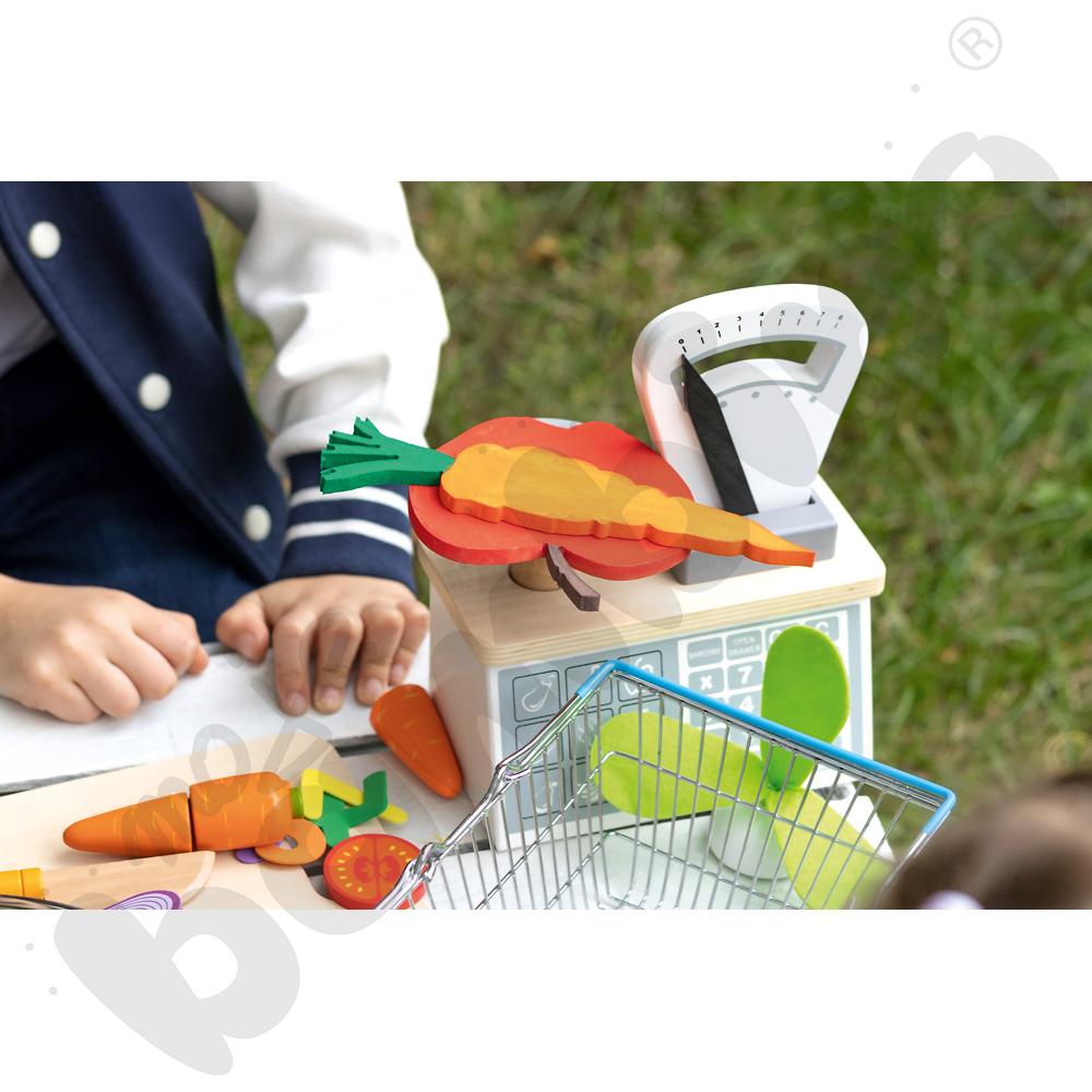 Piankowe kształty do ozdabiania - owoce, 40 szt.