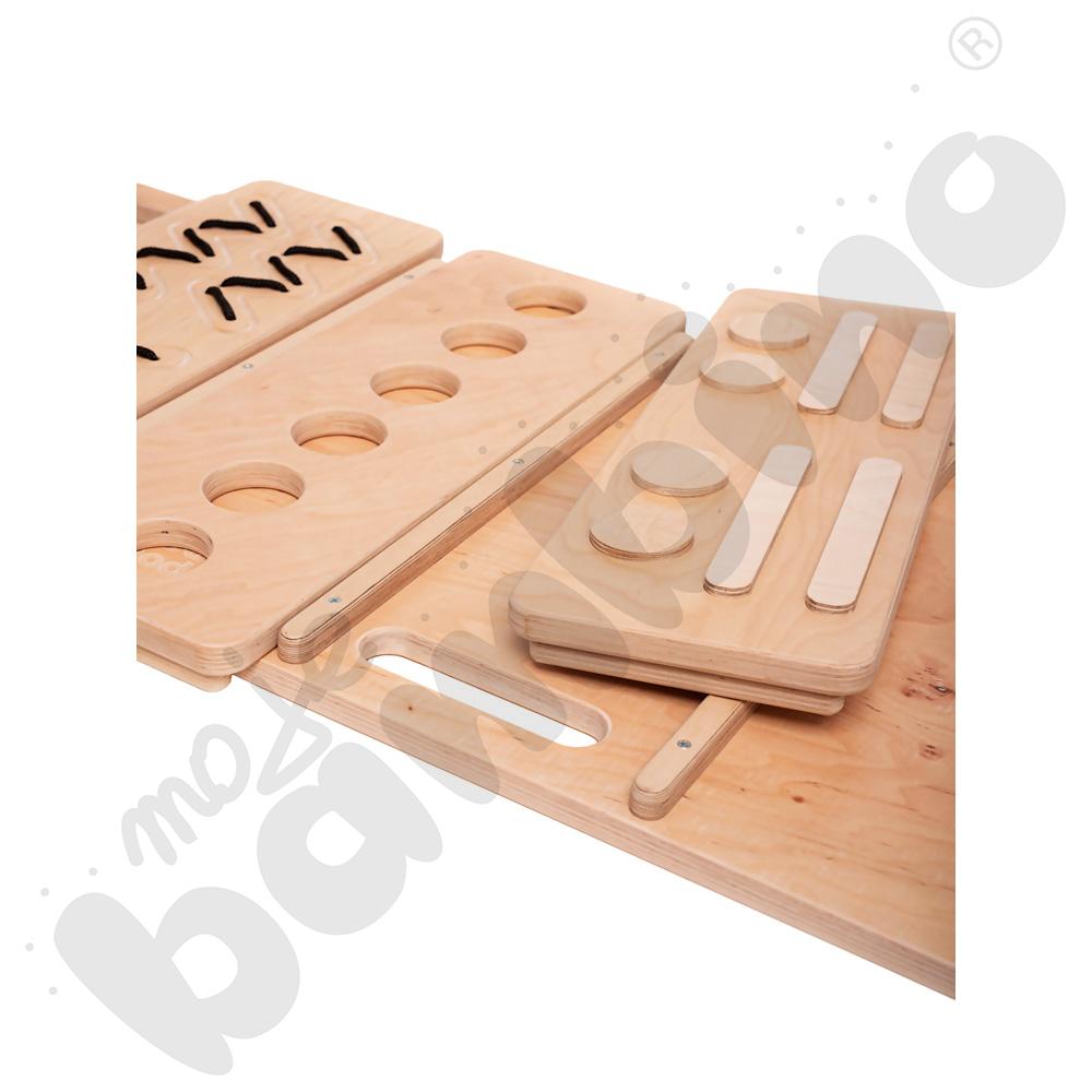 Ścieżki sensoryczne Good Wood - naturalne - MED