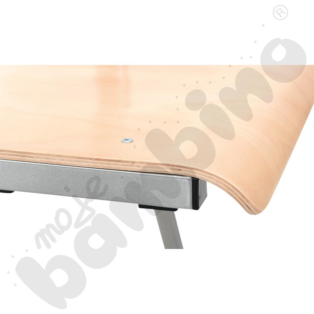 Krzesło T 3 w 1 z regulowaną wysokością rozm. 4-6 aluminium