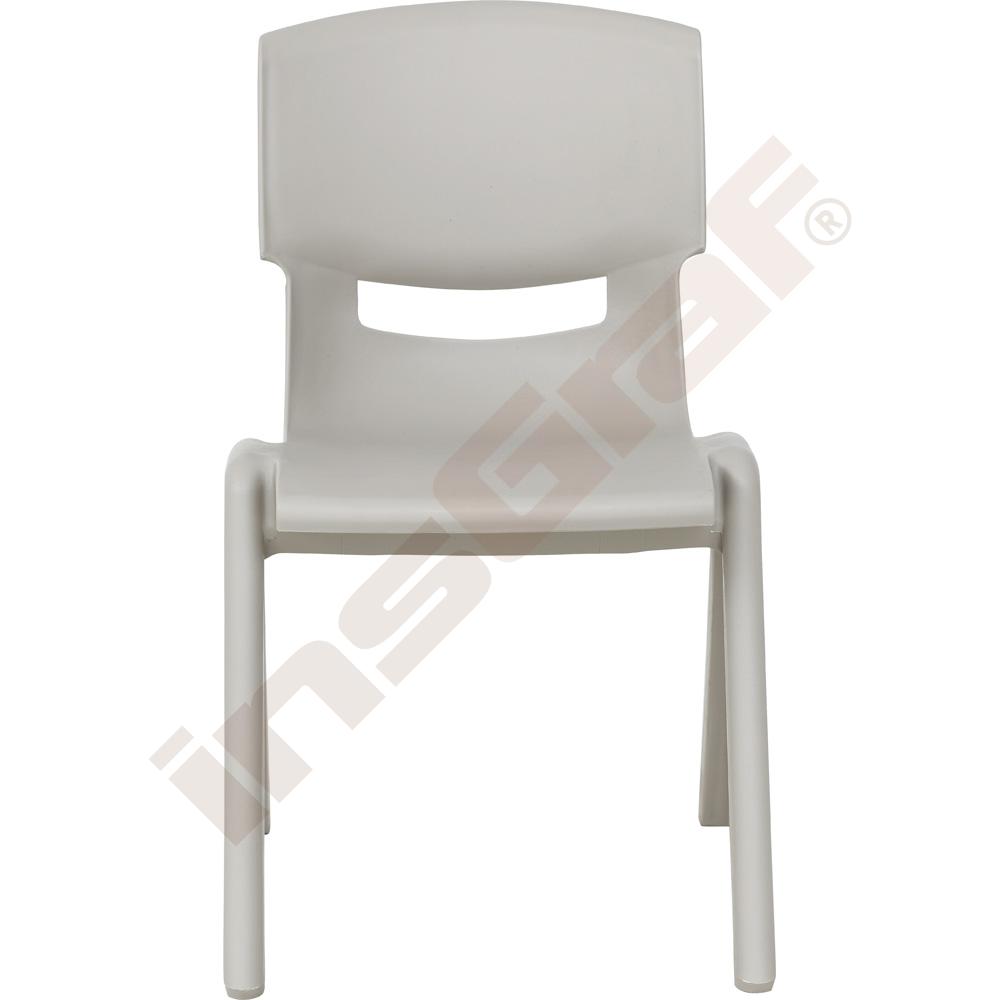 Židle Dumi, vel. 2 - výška 31 cm - ke stolům 53 cm - šedobéžová
