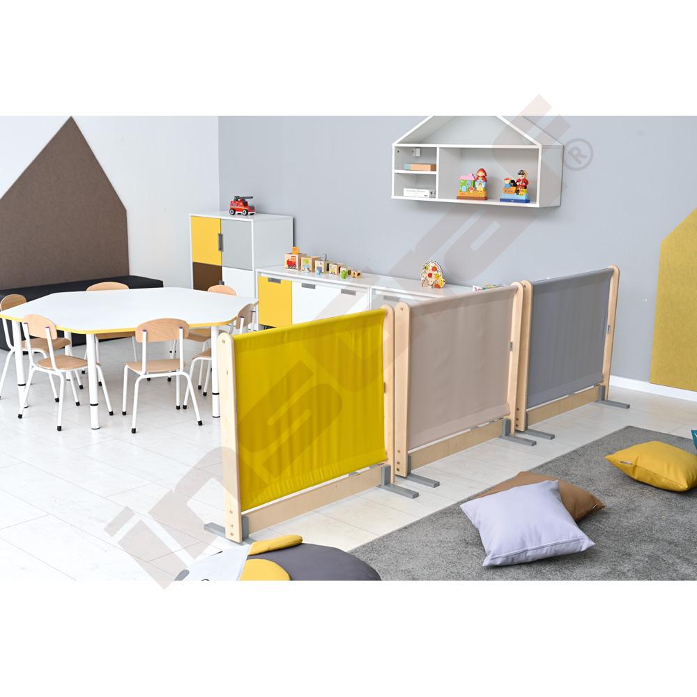 Wandschirm, beige-braun