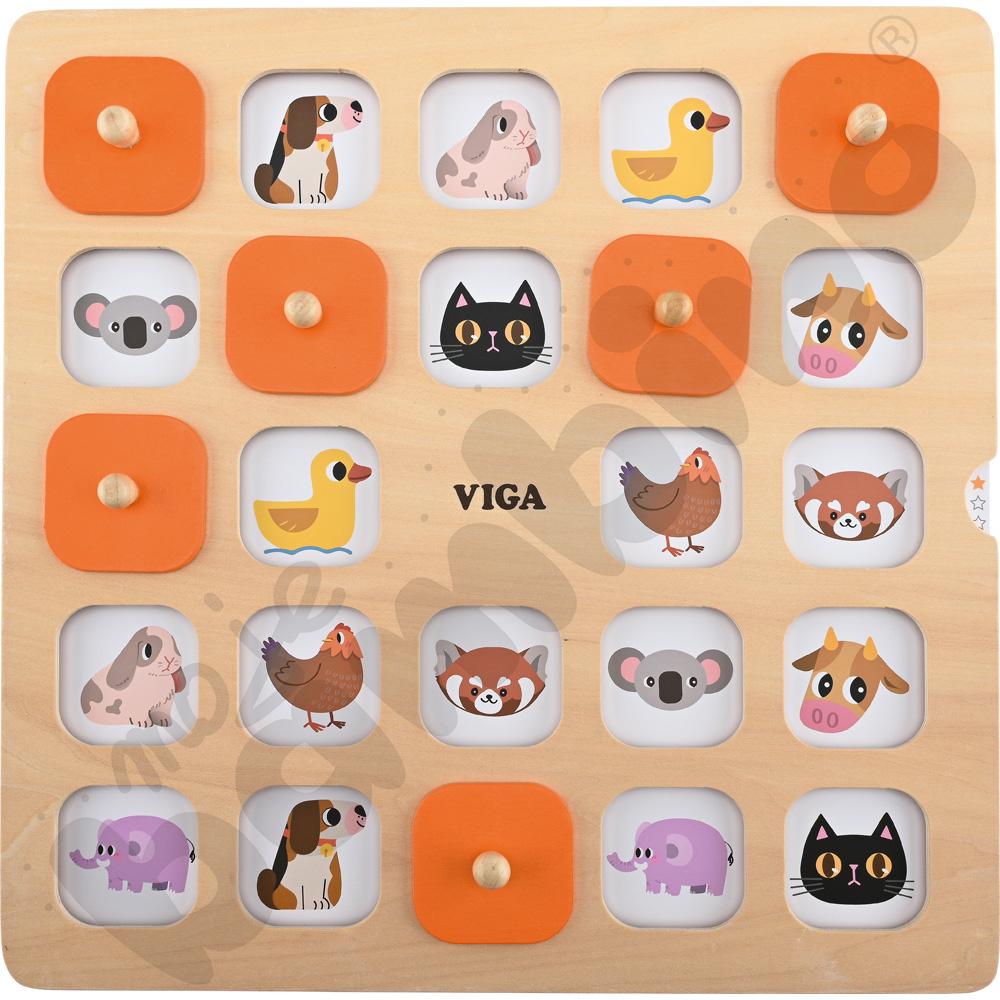 Gra pamięciowa z kartami zadań