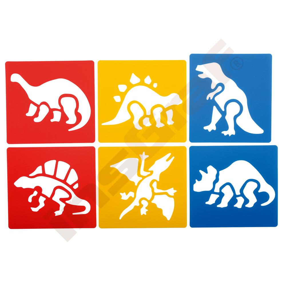 Šablóny - dinosaury