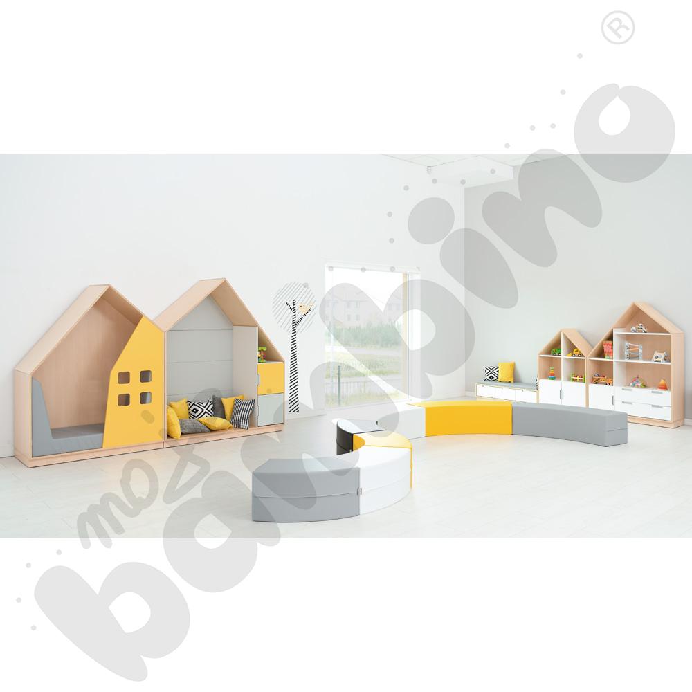 Quadro - zestaw 160, 90 st., skrzynia klon jasny