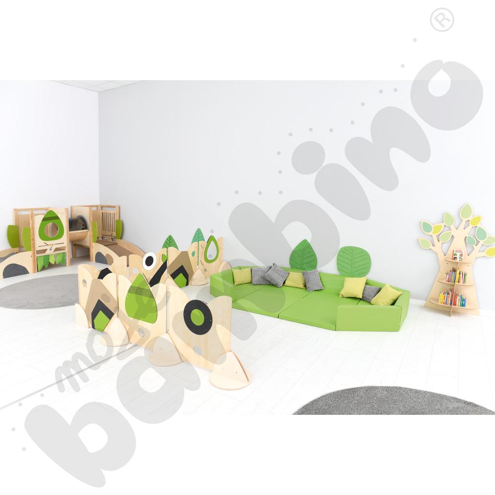 Kanapka piankowa trójkątna zielona - MED