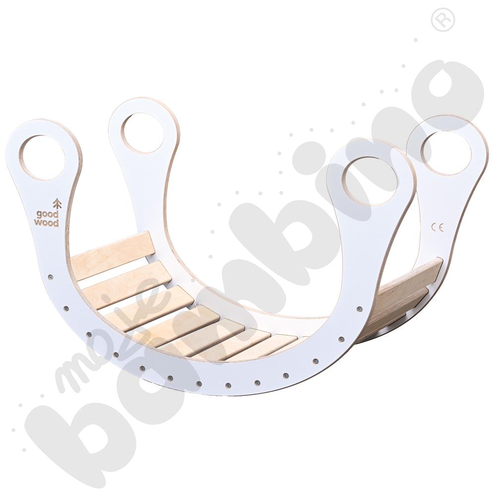 Drewniany bujak Good Wood - biały