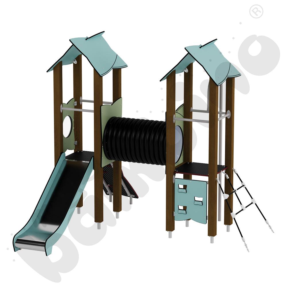 Zestaw Urbi 4, słupy drewniane C