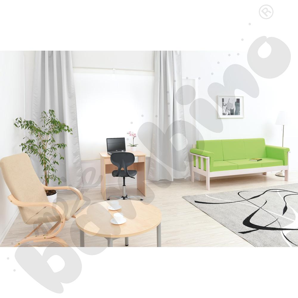 Kanapa Luna 3-osobowa - tkanina trudnopalna