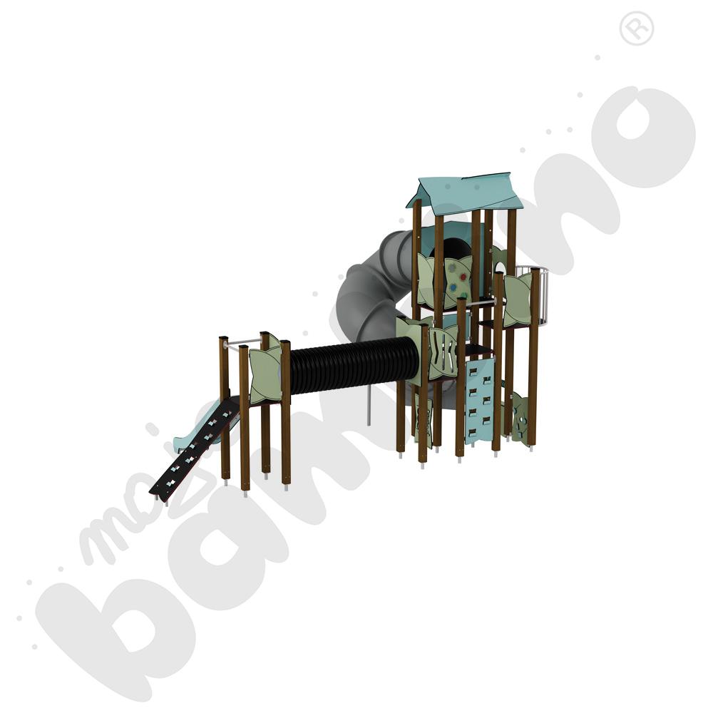 Zestaw Urbi 13, słupy drewniane C