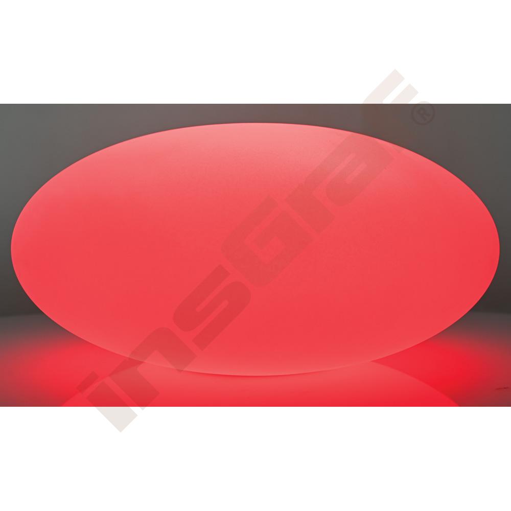 Lampa LED zploštělá koule 