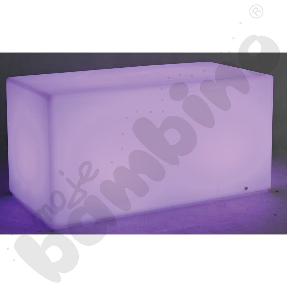 Lampa LED - prostopadłościan 