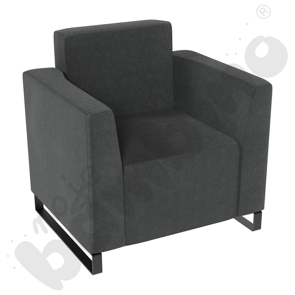 Fotel Universum wys. 82 cm, 2 boki niskie, tkanina KG37