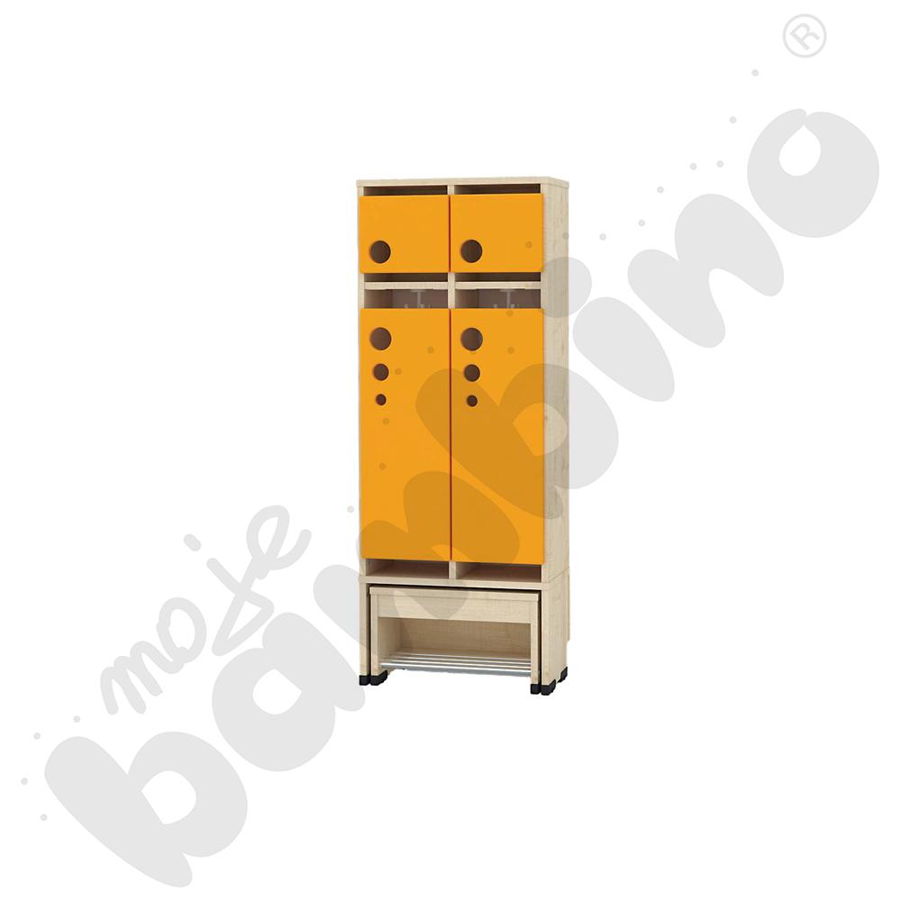 Szatnia Kropla z wysuwanym siedziskiem 2-os., wys. 26 cm 