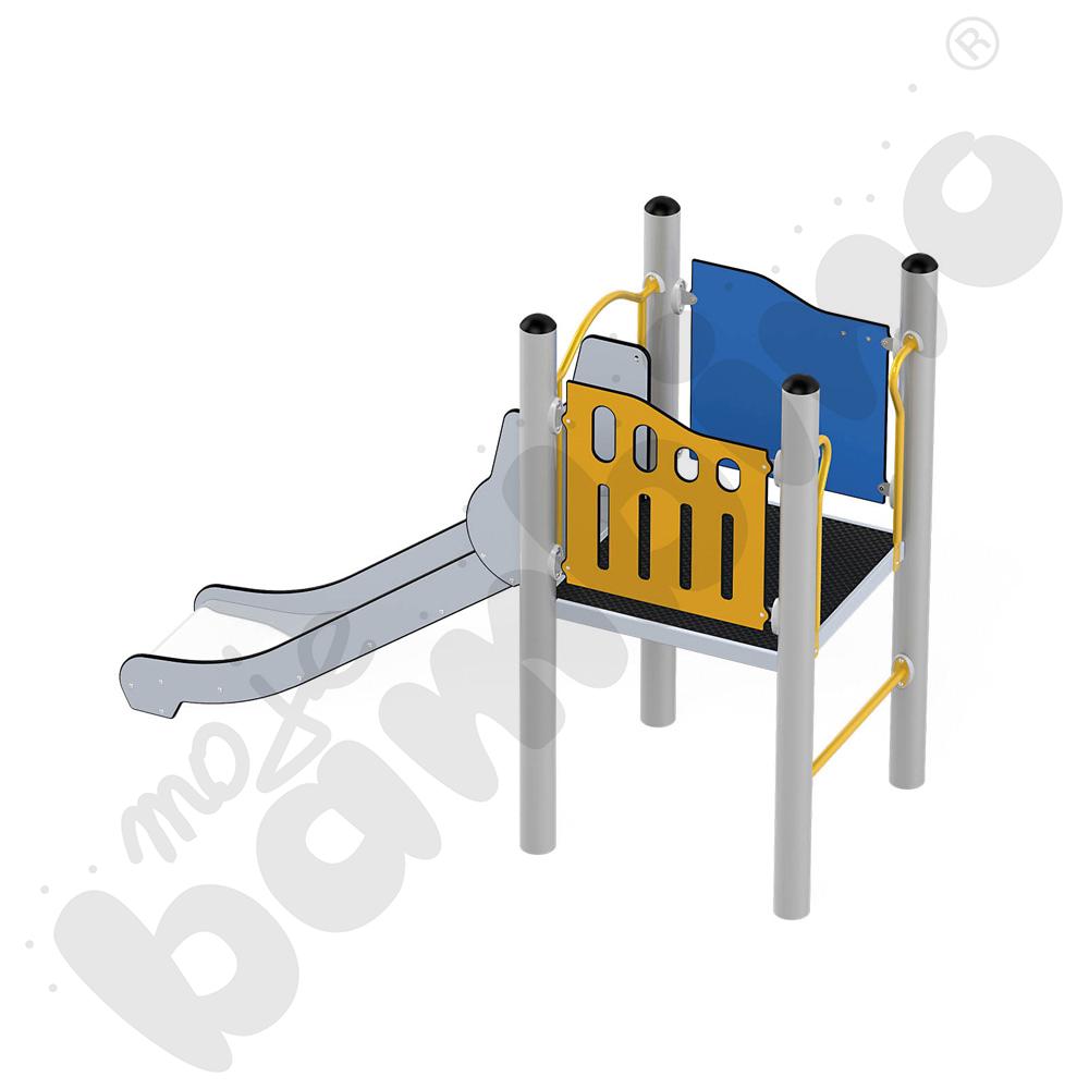 Orbis - platforma 1, metalowe słupy