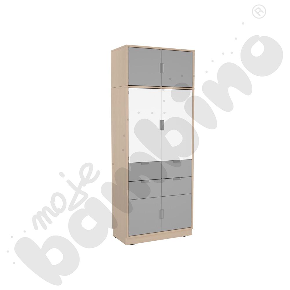 Quadro - zestaw 248, skrzynia klon jasny