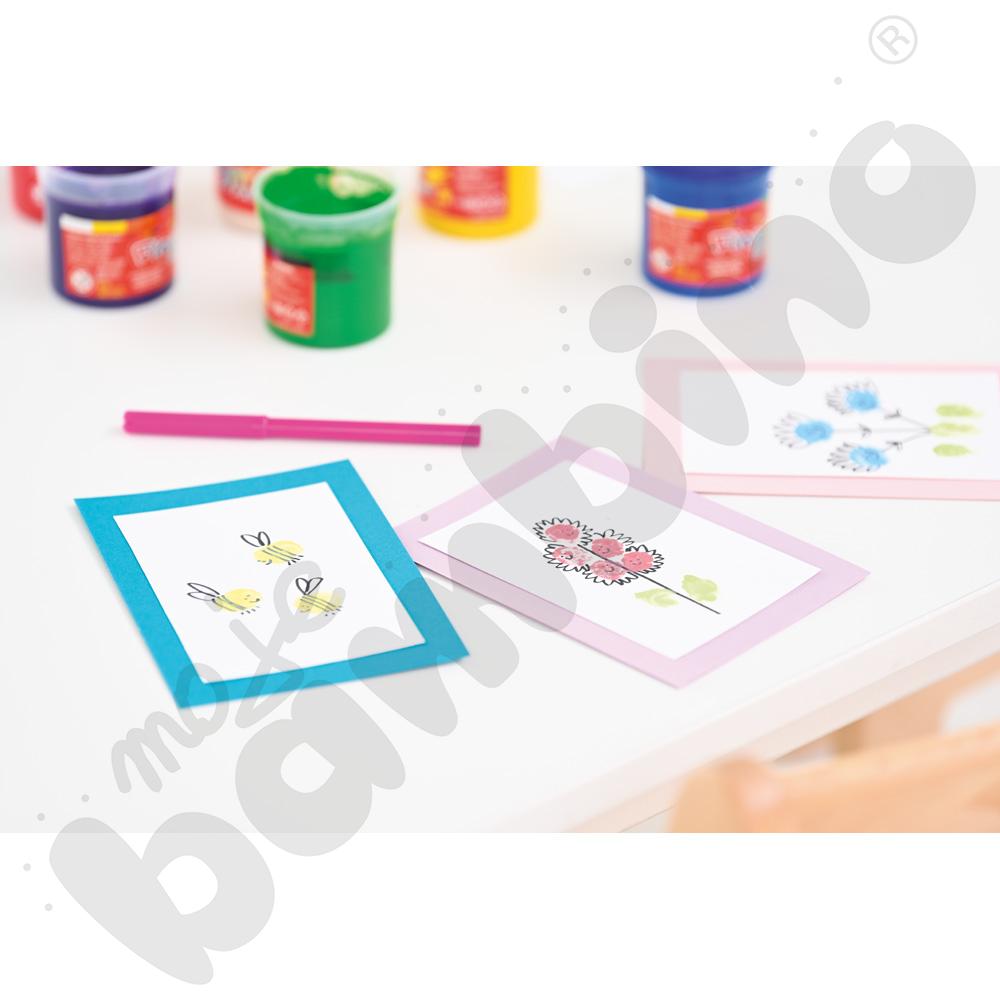 Farby do malowania palcami - 6 szt.